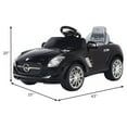 thumbnail image 2 of Costway BLACK MERCEDES BENZ SLS R/C MP3 KIDS RIDE ON CAR ELECTRIC BATTERY TOY, 2 of 10