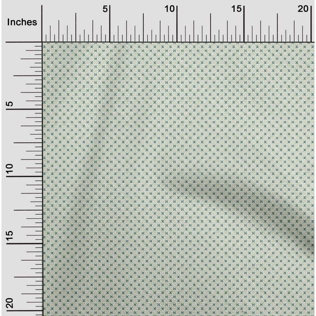 oneOone Tissu Polyester Lycra Formes Géométriques Imprimé Tissu 1 Yard 56 Pouces de Large