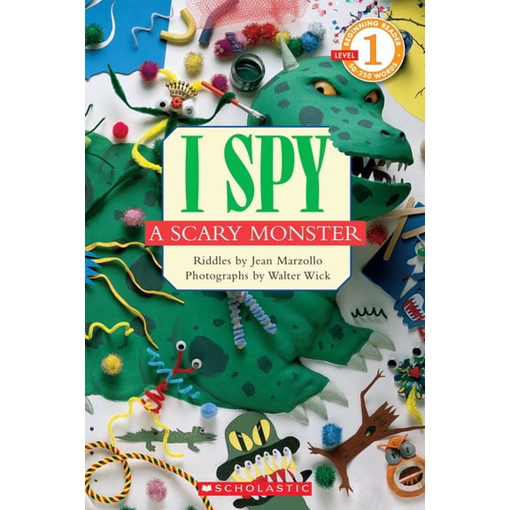Scholastic Reader: Level 1 I Spy a Scary Monster (Scholastic Reader, Level 1): I Spy a Scary Monster, (Paperback)