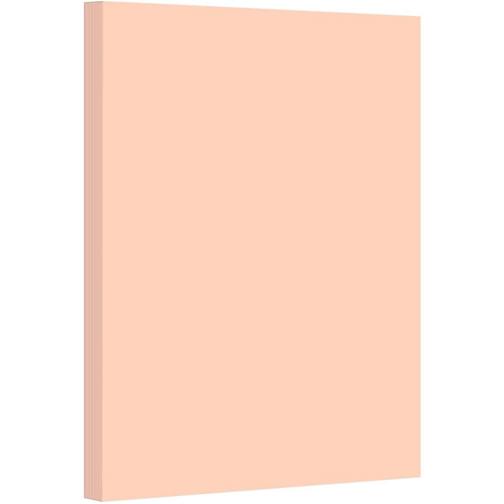 Peach Pastel Color Card Stock Paper, 67lb Cover Medium Weight Cardstock