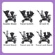thumbnail image 3 of Baby Trend Sit N' Stand® Double 2.0 Stroller, Dash Black, 3 of 5