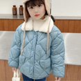 thumbnail image 2 of Toddler Baby Winter Thick Jacket Windproof Lightweight Snow Coats for Travel Camping Hiking, 2 of 5