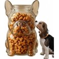 thumbnail image 5 of Bulldog Snack Jar For French Bulldogs, Pet Food Storage Container For Puppies, 5 of 5