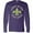 Purple, variant on Inktastic French Mardi Gras Long Sleeve T-Shirt
