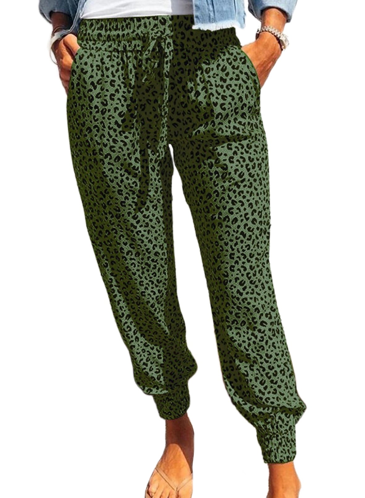 Aleumdr Ladies Plus Size Joggers 