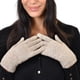 thumbnail image 3 of Guantes de invierno para mujer para clima frío, guantes térmicos con puños para conducir, 3 of 5