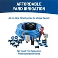 thumbnail image 3 of Orbit 50022 In-Ground Blu-Lock Tubing System and B-Hyve Smart Hose Faucet Timer with Wi-Fi Hub Sprinkler Kit, 3 of 10