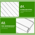 thumbnail image 4 of MasteelfCA 1Pc Telescopic Net Rack Practical Electric Oven Rack Stainless Steel Grill Mesh, 4 of 8