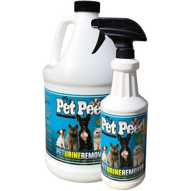 My Pet Peed Pet Stain & Odor Remover (Starter Pack 32Oz Quart & One