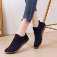 thumbnail image 3 of Vedolay Sneakers for Women Casual Summer Womens Cute Summer Slip On Shoes, Outdoor Fashion Comfortable Light Weight Shoes,Dark Blue 6.5, 3 of 5