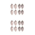 thumbnail image 4 of VONKY 8pcs/set Pine Cones Pendant Graceful Hanging Decorations For Whimsical Rose Gold 2Set, 4 of 6