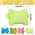 thumbnail image 3 of 1 Pc Ergonomic Wrist Rest Cushion for Keyboard and Mouse, Soft Plush Wrist Pillow with Adjustable Elastic Strap, Provides Comfortable Support for Home Office Gaming and Typing, Fruit Green, By Harlik, 3 of 8
