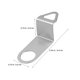 thumbnail image 2 of Nestingho 20Ud Accesorio Gancho De De Pared En Aleación Plata Para Reparación Y Montaje, 2 of 8