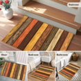thumbnail image 5 of Rectangle Rug 2x3Ft Farm Vintage Wood Board Soft Indoor Throw Rugs Carpets for Living Dining Bedroom Kids Room Non-Slip Playroom Crawl Rug Floor Mats Farmhouse Wooden Grain, 5 of 9