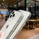 thumbnail image 2 of Para Apple 13pro Space Funda transparente para teléfono iphone16 Funda protectora de borde recto con orificios finos y resistente a caídas de 14", 2 of 6