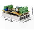 thumbnail image 2 of RioRand 380W 6.5-50V PWM Brushless Hallless Electric Motor Speed Controller Drive Board PLC, 2 of 5