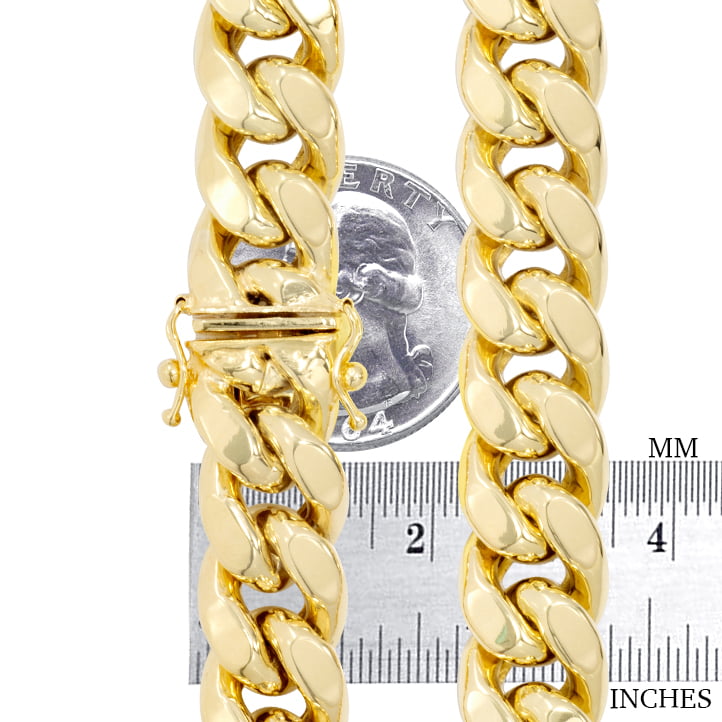 20 MM CUBAN LINK CHAIN (10k Gold) – goldfevermiami