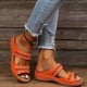 thumbnail image 1 of Sandalias de mujer de PU artificiales con boca de pez de verano, zapatos de mujer de tacón Extra transpirables ilimitados, 1 of 6