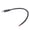 25cm, variant on Power Pigtail Cable 5.5mm x 2.5mm Male Bare Port Plug to Bare Wire Open End Repair Cable for Security Camera Power