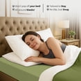 thumbnail image 3 of Utopia Bedding Queen Fitted Sheet - Bottom Sheet - Deep Pocket - Soft Microfiber - Shrinkage and Fade Resistant-Easy Care -1 Fitted Sheet Only Olive, 3 of 8