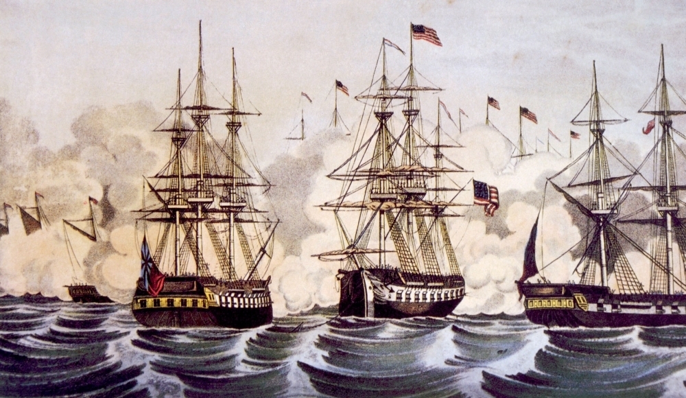 The Battle Of Lake Champlain History (36 x 24)