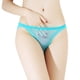 thumbnail image 2 of Gibobby Ropa interior bikini elástica para mujer Bragas transparentes sin costuras con ribete encaje para mujer Calzoncillos sexy algodón（Verde， XL), 2 of 5