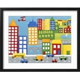 thumbnail image 2 of Art.com Storybook City Art Print by Chariklia Zarris, Black Frame Wall Art, 21" x 17", 2 of 5