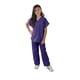 thumbnail image 2 of Kids Scrubs Super Soft Juego de Exfoliantes Infantiles de Vestir para Niños (4, Morado) M&M Scrubs M&M SCRUBS, 2 of 2