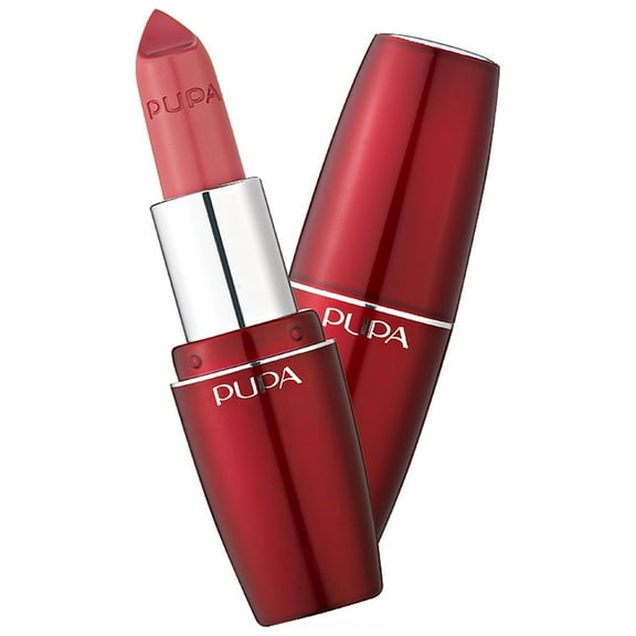 PUPA Milano Pupa Volume Lipstick, Lip Makeup, 102 Romantic Rose, 0.123 oz