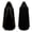Black, variant on Halloween Cosplay Costume Royal Medieval Hooded Velvet Cape Cloak Outfit for Women Gir'ls Deluxe Holiday Party Carnival Masquerade Birthday Gift Theme Party Roleplay Dress Up Wear Set Props