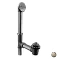 thumbnail image 1 of Westbrass  Pull and Drain Bath Waste and Overflow with 2-Hole Faceplate - Stainless Steel, 1 of 1