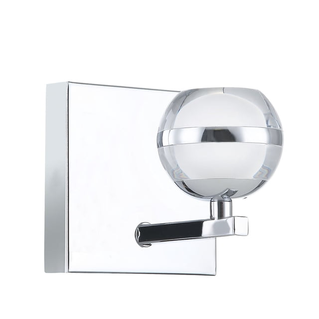 Lámpara Para Pared LED 5 W Polaris Cromada 2G ILUMINACIÓN .