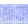 thumbnail image 1 of Ahgly Company Machine Washable Indoor Rectangle Persian Blue Traditional Area Rugs, 2' x 5', 1 of 4