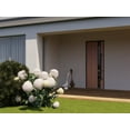 thumbnail image 4 of Front Exterior Prehung Steel Door / Ronex 1033 Teak / Entry Metal Modern Painted W36x96 Right-hand, 4 of 6