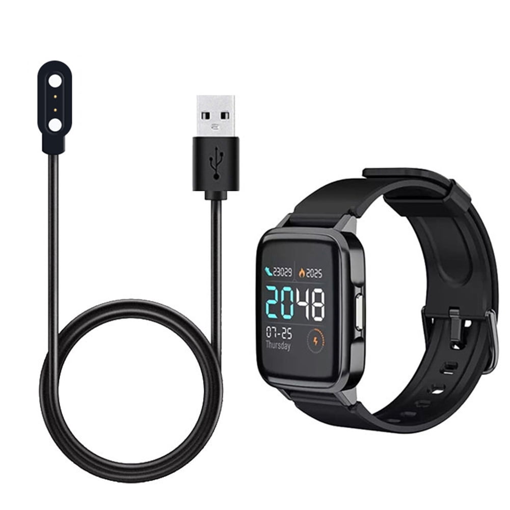 Outop Smart Watch Charger Fast Charging Cable Power Adapter Compatible For Xiaomi Haylou Solar Ls05 Ls02 Ls01 Black Compatible For Ls01 Ls02