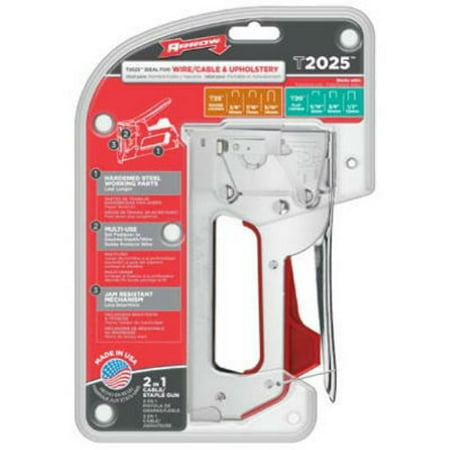 

1 PC-Arrow Fastener T2025-6 Dual Purpose Stapler & Wire Tacker