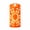 Orange, variant on Halloween Led Flameless Candle With Skull Embossed Design And Spiderweb Pattern Black Battery Operated Decorative Candle 3.93 X 1.77 Inch 1 Count