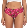 thumbnail image 1 of Balery German Shepherd Dog Ropa Interior de Algodón para Mujer con Dibujo – Braguitas Cómodas y Elásticas, Estilo Clásico-4X-Large, 1 of 6