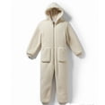 thumbnail image 5 of Women's Winter Solid Color Zippered Pocket Fleece Ski Jumpsuit Romper Overalls, Warm Thermal Insulated Snowsuit, Water-Resistant Windproof Cold Weather Skiing Snowboarding Outdoor Wear, 5 of 5