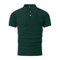 thumbnail image 3 of Men's Summer Leisure Culture Breathable Short Sleeved Shirt Top 3XL, 3 of 4