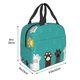 thumbnail image 3 of Disketp Cute Cat Paw And Dog Bolsa Térmica para Almuerzo para Hombre y Mujer, Ideal para Trabajo, Senderismo y Picnic, 3 of 8