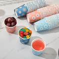 SIUQ 3 oz Disposable Paper Cups, Hot/Cold Drink, 300 Count, Small Size