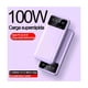 thumbnail image 3 of Power Bank 30000mah Con Cable/pantalla Pd100w/5a Ultrarrápida VIOLETA, 3 of 4
