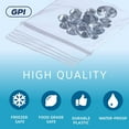 thumbnail image 3 of GPI 1.25” x 1.25” Small Ziplock Bag for Jewelry Storage, Shipping & Packaging, 100-Pack, 3 of 9
