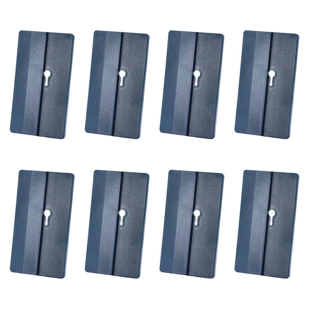 Kit de montaje de 8 piezas para paneles de yeso, placas de montaje, placas de soporte para placas de yeso y elevador de paneles para colocar en el gar