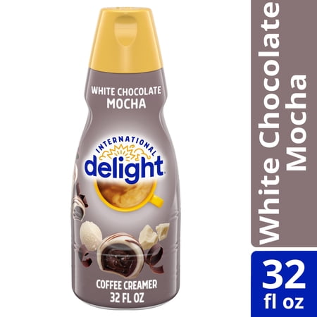 International Delight White Chocolate Mocha Coffee Creamer, 32 fl oz Bottle