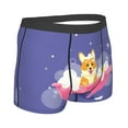 thumbnail image 3 of Haiem Dog Washes in a Pink Bath Men's Boxer Briefs, Every Day Comfort Stretch Cotton Moisture-Wicking Underwear-X-Large, 3 of 9