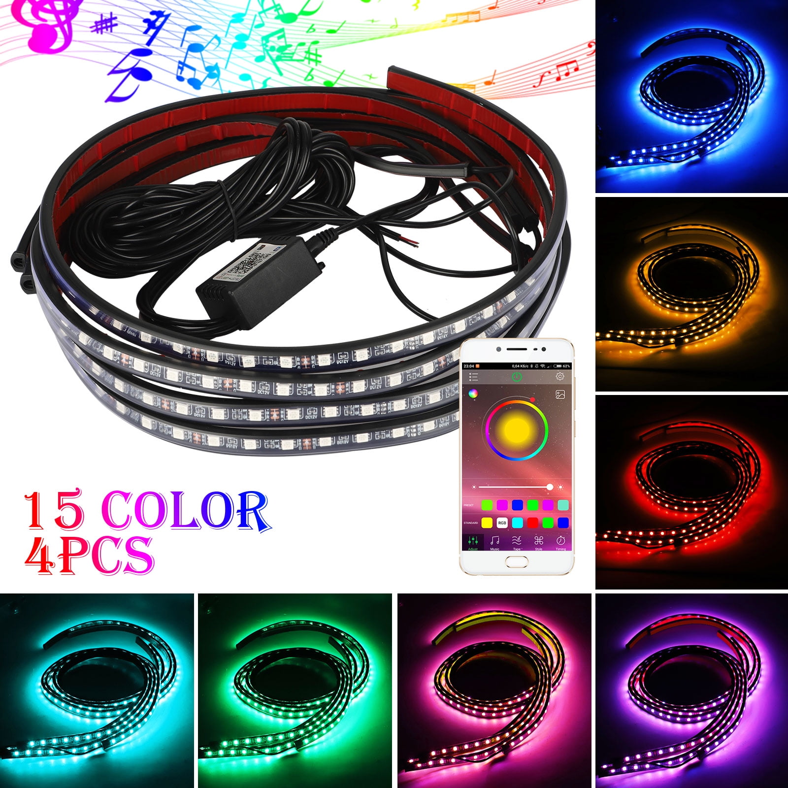 Car Underglow Lights, Car Underglow Underbody Neon Strip Car Underglow Lights, Car Underglow Underbody Neon Strip