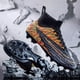thumbnail image 5 of Zapatos de fútbol para hombre, zapatillas de entrenamiento deportivo de interior, tacos profesionales, antideslizantes, tejido suave TF/FG, 5 of 5