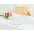 thumbnail image 6 of Unique Bargains Sequin Table Runner, Silver, 12" W x 71" L, 6 of 6